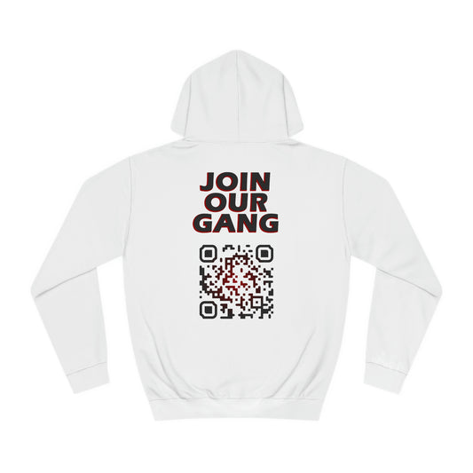 Join our gang - QR-Hoodie