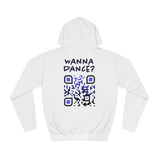 Wanna dance? - QR-Hoodie